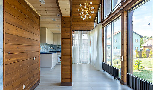 Дом у водохранилища в Тишково