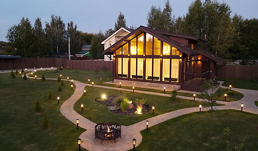 Дом у водохранилища в Тишково