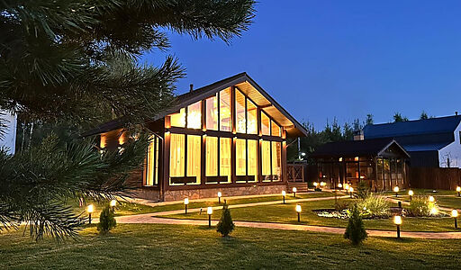 Дом у водохранилища в Тишково