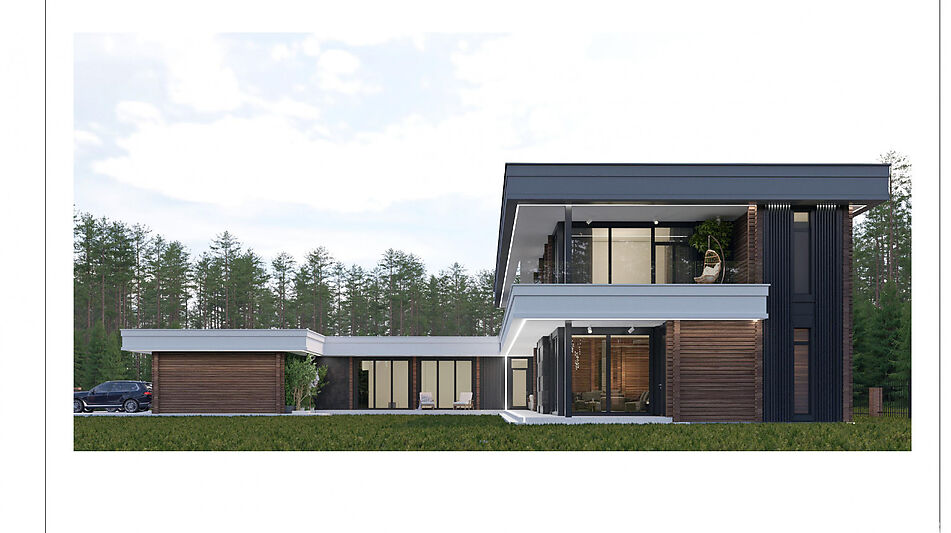 Участок у леса КП Лазурный берег