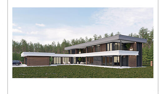 Участок у леса КП Лазурный берег