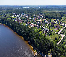 Участок у леса КП Лазурный берег