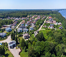 Участок у леса КП Лазурный берег