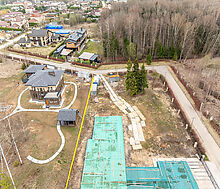 Участок у леса КП Лазурный берег