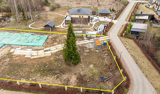 Участок у леса КП Лазурный берег