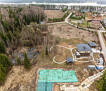 Участок у леса КП Лазурный берег