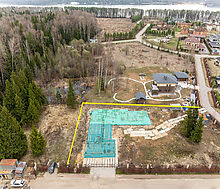 Участок у леса КП Лазурный берег