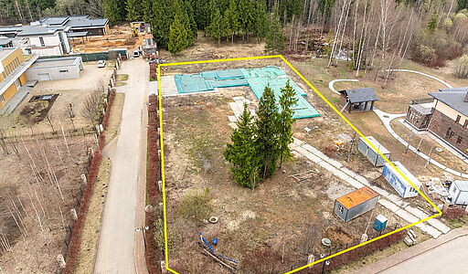 Участок у леса КП Лазурный берег