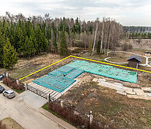 Участок у леса КП Лазурный берег