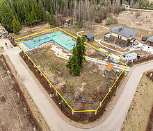 Участок у леса КП Лазурный берег