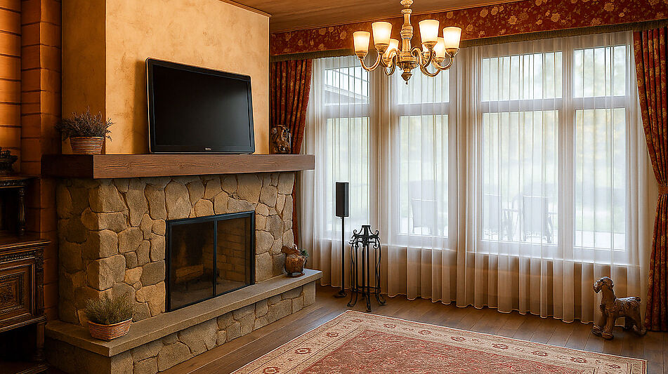 Дом из бруса у воды в КП Айвери