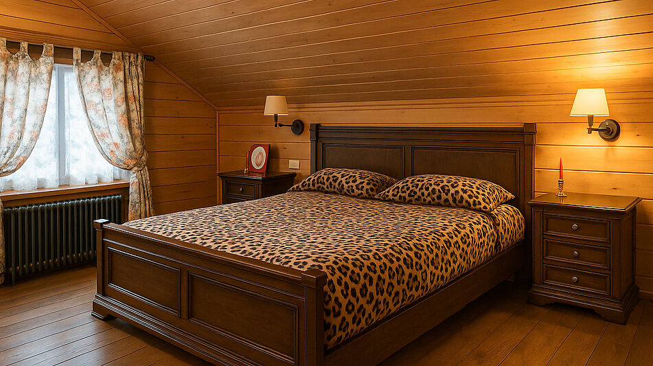 Дом из бруса у воды в КП Айвери