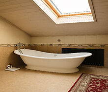 Дом из бруса у воды в КП Айвери