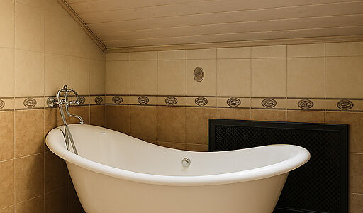 Дом из бруса у воды в КП Айвери