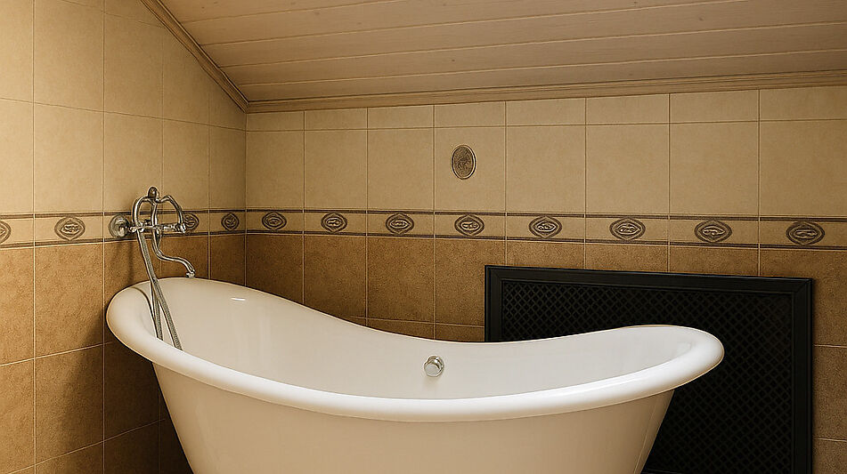 Дом из бруса у воды в КП Айвери