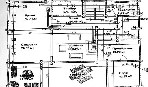 Дом из бруса у воды в КП Айвери