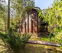 Дом из бруса у воды в КП Айвери