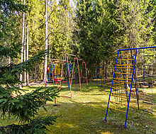 Дом из бруса у воды в КП Айвери