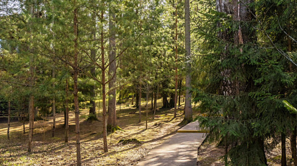 Дом из бруса у воды в КП Айвери