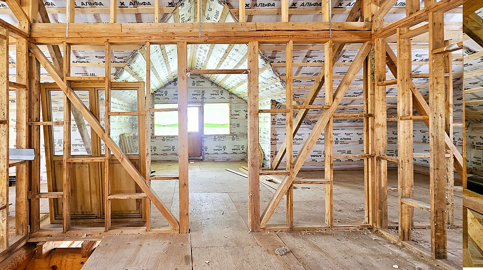 Дом из бруса в КП Николина поляна