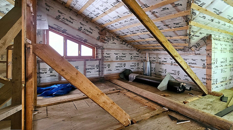 Дом из бруса в КП Николина поляна