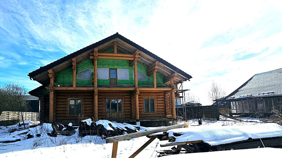 Дом из бруса в КП Николина поляна