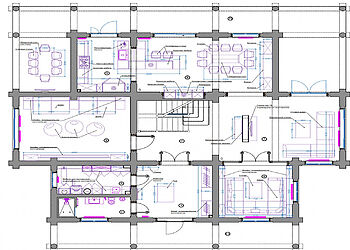 Дом из бруса в КП Николина поляна