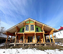 Дом из бруса в КП Николина поляна