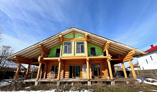 Дом из бруса в КП Николина поляна