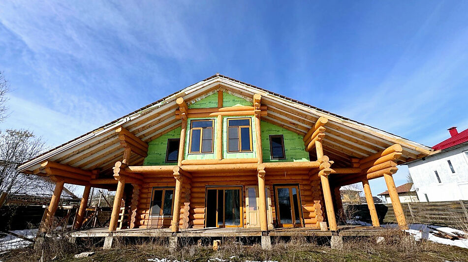 Дом из бруса в КП Николина поляна