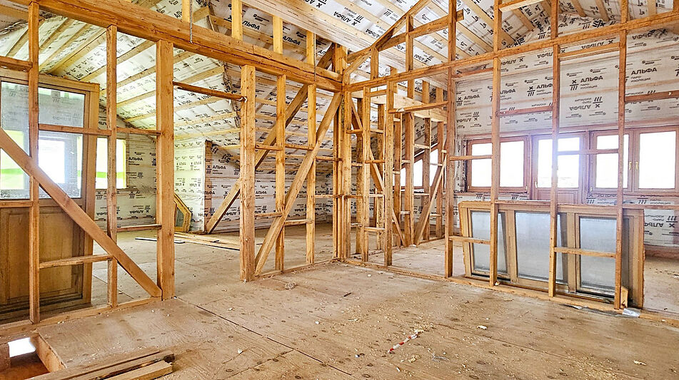 Дом из бруса в КП Николина поляна