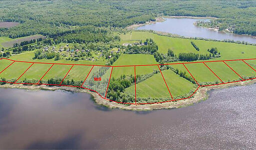 Участок на берегу Волги в Нефтино