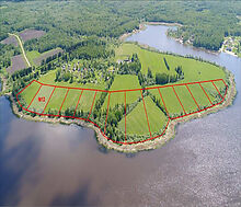 Участок на первой линии в Нефтино