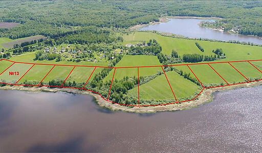 Участок на первой линии в Нефтино