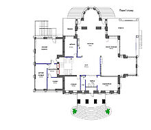 Дом с участком 55 сот в Монолит