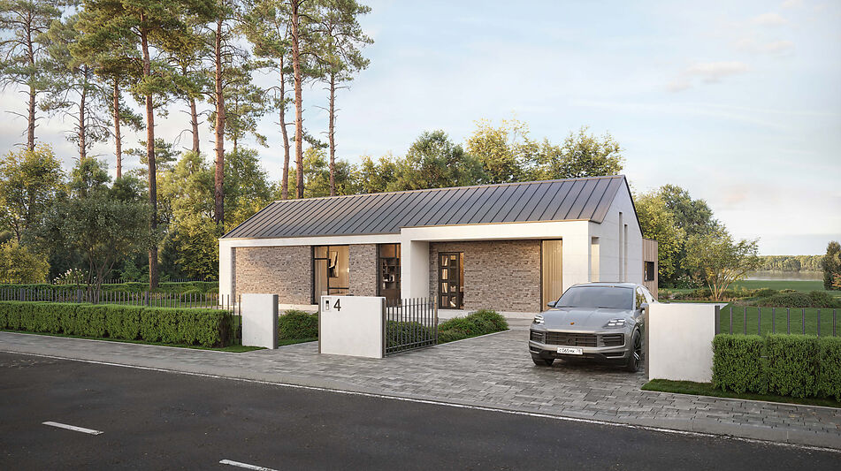 Вилла на берегу Волги Порт Эмм