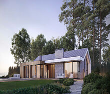 Вилла на берегу Волги Порт Эмм