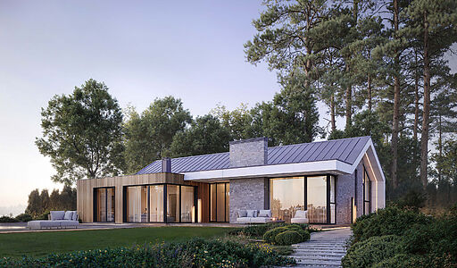 Вилла на берегу Волги Порт Эмм