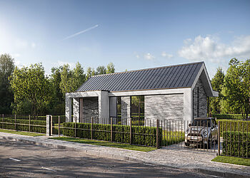 Вилла на берегу Волги Порт Эмм