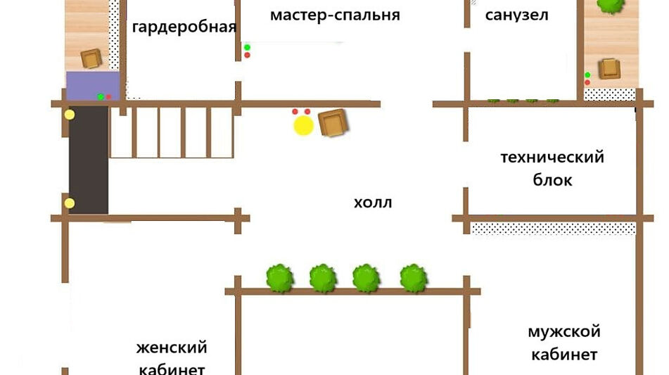 Дом из бруса в Руза Фэмили Парк