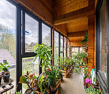 Дом из бруса в Руза Фэмили Парк