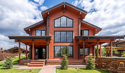 Дом из бруса в Руза Фэмили Парк