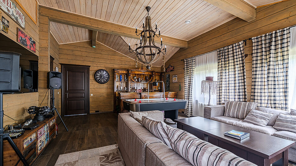 Дом в лесу в КП Руза Фэмили Парк