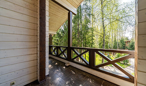 Дом в лесу в КП Руза Фэмили Парк