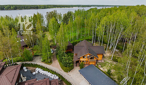 Дом с видом на Волгу в Раздолье