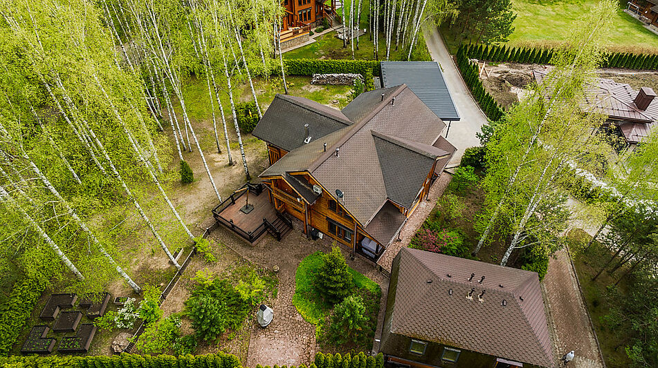 Дом с видом на Волгу в Раздолье