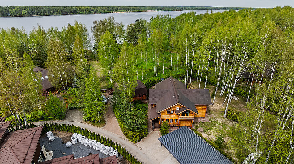 Дом с видом на Волгу в Раздолье