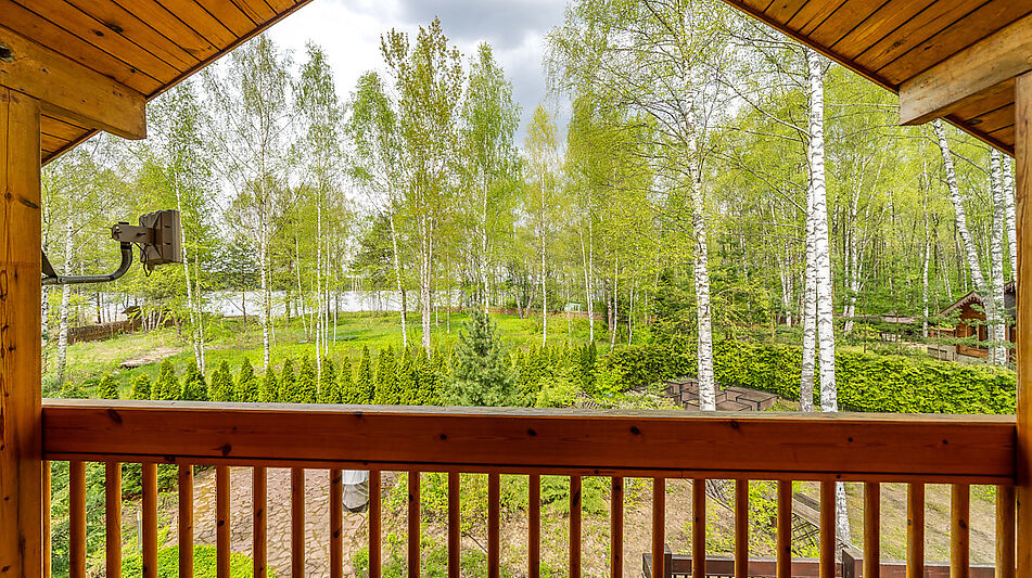 Дом с видом на Волгу в Раздолье