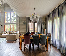 Дом с видом на Волгу в Раздолье