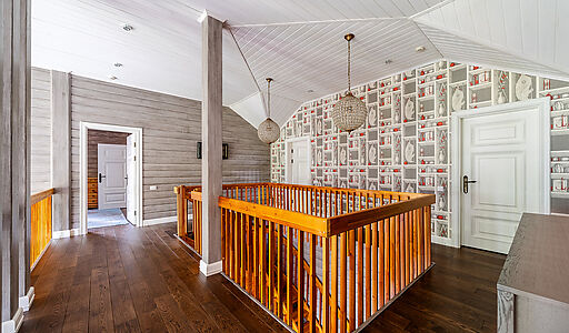 Дом с видом на Волгу в Раздолье